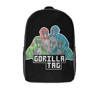 FJQWKLF Schoolbag Travel Backpack School Computer Bookbag for Men Women College Students School Laptop BackpackGorilla Monkey Tag