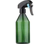 FJTNSQXSZ Plastic 10oz 300ml Refillable Fine Mist Spray Bottle, Empty Water Spray Bottle with Trigger for Cleaning Solution, Gardening (Green)