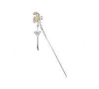 FJTXDYGG Traditional style hairpin featuring various floral patterns,perfect for Asian attire such as Japanese kimonos Hanfu (Chrysanthemum)