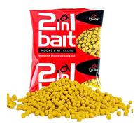 Fjuka 2in1 Original - 5mm Hook Bait. The soft feed pellet & attractant (yellow)