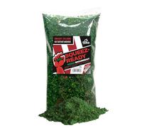 Fjuka Squeez-Ready Green Groundbait 500g | Ready-prepped | Carp, F1s, tench, bream, roach etc