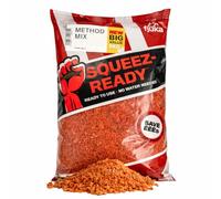 Fjuka Squeez-Ready Method Mix 1kg | Ready-prepped | For carp and other big fish