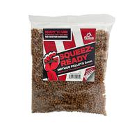 Fjuka Squeez-Ready Method Pellet 2mm | Ready-prepped Method feeder pellet | Carp, F1s, tench, bream etc | 200g Bag