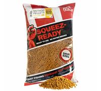 Fjuka Yellow Squeez-Ready Method Pellet 1kg | Ready-prepped 2mms | Carp, F1s, tench, bream