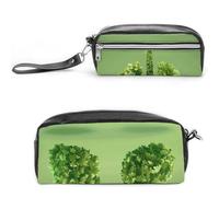 FJWKLRBV Pencil Case Lungs Made of Leaves Printed Pen Case Pen Pouch Organizer Small Cosmetic Bag Big Pencil Bag Pouch Box