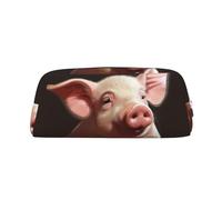 FJWSLCH Foolish Cute Animal Makeup Bag Travel Cosmetic Bag for Women Men Pencil Case Zipper Toiletry Bag Purse, Silver, One Size