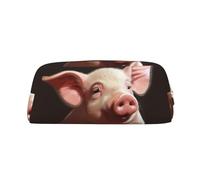 FJWSLCH Foolish Cute Animal Makeup Bag Travel Cosmetic Bag for Women Men Pencil Case Zipper Toiletry Bag Purse, Gold, One Size