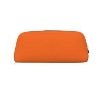 FJWSLCH NasturtiumJLH Orange Makeup Bag Travel Cosmetic Bag for Women Men Pencil Case Zipper Toiletry Bag Purse, Gold, One Size