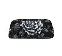 FJWSLCH Rose gothic Makeup Bag Travel Cosmetic Bag for Women Men Pencil Case Zipper Toiletry Bag Purse, Gold, One Size