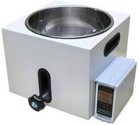 FJYAWEN 2/3/5l Lift Type Lab Water Bath, Stainless Steel Liner Thermostatic Heater Equipment, Digital Heating Devices with Precise Temperature Control, For Chemistry, Engineering, Pharmaceuticals 3L