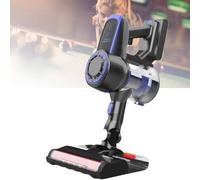 FJYAWEN 240w Billiard Table Cloth Cleaner, Cordless 22kpa Electric Pool Table Cleaner Kit, LED Intelligent Display, Two Levels of Suction, For Billiard Halls Blue