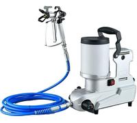 FJYAWEN Airless Paint Sprayer, 2.5l/Min Paint Sprayer, Quick Shot Sprayer, With 3 Adjustable Speed, 2l Capacity, 5m Hose Wall Spray Gun Portable Airless Paint Sprayer