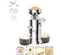 FJYAWEN Commercial Soy Milk Maker with Slag Separation, 1100w Large Stainless Steel Soybean Milk Maker for Soymilk, Tofu, Efficient Automatic Nut Milk Maker 25kg/H, For Restaurant Business