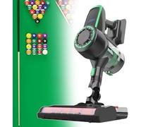 FJYAWEN Electric Billiard Table Cloth Cleaner with LED Touch Screen Cordless Vacuum Cleaners for Home Wall Mounted Storage 240w, Adjustable 2 Gear Speed for Billiard Halls Green