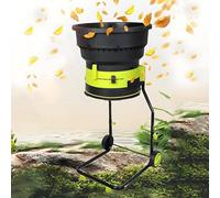 FJYAWEN Electric Leaf Mulcher/Shredder, 2500w High Power Bladeless Leaf Shredder for 17:1 Reduction Ratio, Mulch up to 55gal per Minute, 20 Extra Cutting Lines 60M