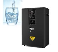 FJYAWEN Instant Hot Water Dispenser Automatic, 3000w Commercial Automatic Water Heater with LED Intelligent Control Panel, Wall-Mounted Water Boiler,Black-50L