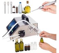 FJYAWEN Low Viscosity Liquid Filling Machine with 3 Nozzles and Digital Display, Automatic Small Bottle Filling Machine with 3 Smart Modes, For Drinks Water Alcohol HD1370