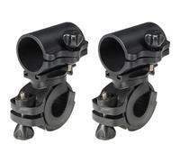 FJYXCHENXM 2 Pcs Bicycle Lights Mount Holder Universal 360 Rotation Bicycle Flashlight Mount for Bike Accessories