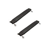 FJYXCHENXM 2 Pcs Guitar Amplifier Handle Professional Leather Amplifier Handle Replacement for Guitar Amp Suitcases, Black