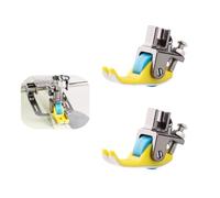 FJYXCHENXM 2 Pcs Roller Sewing Presser Foot Professional Narrow Roller Presser Foot Replacement Part for Industrial Sewing Machine Accessories
