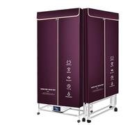 FJZFU Electric Clothes Dryer, Heated airer, Electric Airer Dryer Indoor, Adjustable Timer with Remote Control Adjustable Timer Low Noise for Home,Laundry,Apartment