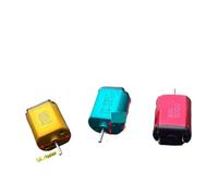 FK-030SA DC electronic starter 1.5V-3.7V 52000RPM High Speed Mute 12mm*15mm Engine AUOQKQUT(Red)
