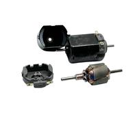FK-130 Carbon Brush electronic starter 5-Pole Rotor DC 12V-24V 21600RPM High Speed Double Shaft for RC Rail Train Toy Car Boat Model MQXFCZUX