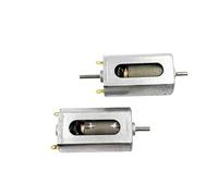 FK-180 Carbon Brush electronic starter Single/Dual Shaft RC electronic starter High Speed Dual Shaft electronic starter with Cooling Hole RC Toy Slot Car Boat CZAOINCU(Model A Single Shaft)