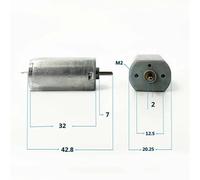 FK-180SH-13963/14170/14180/17140 Carbon Brush electronic starter DC 6V 8V 9V 10V 12V High Speed 180 electronic starter Toy Car Model CZAOINCU(FK-180SH-13963)