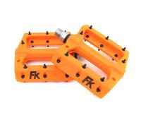 FK Nylon Platform Pedals - Orange