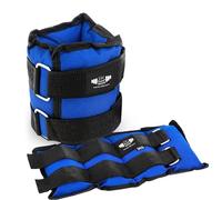FK Sports Adjustable Ankle Weights Set of 2 | Wrist & Leg Weights for Men & Women | Available in 1kg, 2kg, 2.5kg & 3kg Pairs | Running, Walking, Strength & Endurance Training