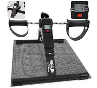 FK Sports Mini Exercise Bike - Portable Pedal Exerciser for Arm & Leg | Adjustable Resistance, LCD Display, Digital Fitness Tracker, For Arm & Leg Workouts