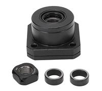 FK10 Ball Screw End Support | High Rigidity Carbon Steel for Stable Rotation | CNC Router/Machine Tool/Robot Mount | SFU 1610 1605 1604 Compatible