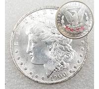 FKaiYin Antique Liberty Old Coin-1900 US Hobo Nickel One-Dollar Morgan Dollar Coin- American Commemorative Favors Gift for Dad/Boyfriend/Husband Future experience