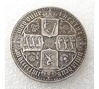 FKaiYin United Kingdom Coin - British Coin-Funny Hobo Nickel Coin - Uncirculated Queen Victoria Commemorative Coins Party Gifts for Boys/Girls/Adults Future experience
