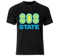 FKASBOOLK 808 State House Music T Shirt Black