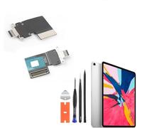 FKBAightccy Dock Connector Replacement for iPad Pro 11" 1st 2nd Gen A1980 A2013 A2228 A2068 for iPad Pro 12.9" 3rd 4th Generation A1876 A2014 A2229 A2069 Charging Port Replacement Flex Cable