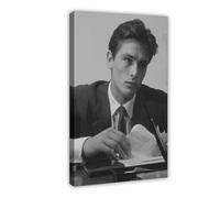 FKBALCZ Alain Delon in L'eclisse (1962) Movie 2 Canvas Poster Bedroom Decor Landscape Office Room Decor Gift 08x12inch(20x30cm)