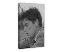 FKBALCZ Alain Delon in L'eclisse (1962) Movie 3 Canvas Poster Wall Art Decor Print Picture Paintings for Living Room Bedroom Decoration 12x18inch(30x45cm)