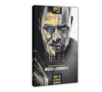 FKBALCZ Boxing-UFC 252 Stipe Miocic Vs. Daniel Cormier 3 Poster Canvas Poster Wall Art Decor Print Picture Paintings for Living Room Bedroom Decoration 20x30inch(50x75cm)
