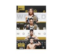 FKBALCZ Boxing-UFC 277 Julianna Pena Vs. Amanda Nunes 2 Poster Canvas Poster Bedroom Decor Landscape Office Room Decor Gift 12x18inch(30x45cm)