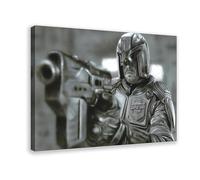FKBALCZ Judge Dredd 2001 AD Canvas Poster Bedroom Decor Landscape Office Room Decor Gift 12x18inch(30x45cm)