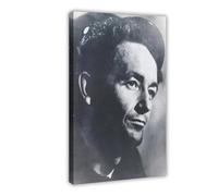 FKBALCZ Original Vintage Mini Poster Magazine Clipping - Woody Guthrie Canvas Poster Wall Art Decor Print Picture Paintings for Living Room Bedroom Decoration 08x12inch(20x30cm)