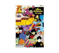 FKBALCZ The Beatles Yellow Submarine Collage Canvas Poster Canvas Poster Bedroom Decor Landscape Office Room Decor Gift 12x18inch(30x45cm)