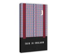 FKBALCZ This Is England Canvas Poster Bedroom Decor Landscape Office Room Decor Gift 16x24inch(40x60cm)
