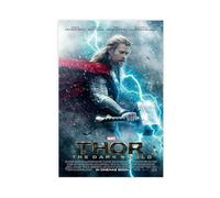 FKBALCZ Thor 2 The Dark World MOVIE POSTER Canvas Poster Bedroom Decor Landscape Office Room Decor Gift 24x36inch(60x90cm)