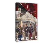 FKBALCZ Time to Hunt Canvas Poster Bedroom Decor Landscape Office Room Decor Gift 20x30inch(50x75cm)