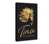FKBALCZ Tina Turner Musical Poster Canvas Poster Wall Art Decor Print Picture Paintings for Living Room Bedroom Decoration 16x24inch(40x60cm)
