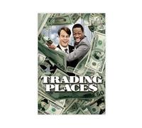 FKBALCZ Trading Places Movie Poster Canvas Poster Bedroom Decor Landscape Office Room Decor Gift 20x30inch(50x75cm)