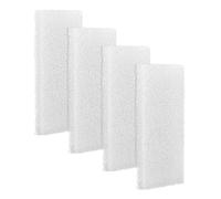 FKBYM 4 Pcs Aquarium Bio Sponge Foam Filter Pads Compatible with Fluval U2 Underwater Filter Foam Sponge Pad, Aquarium Underwater Filter Accessories, Compatible for Aquarium, Fish Tank, White, A486